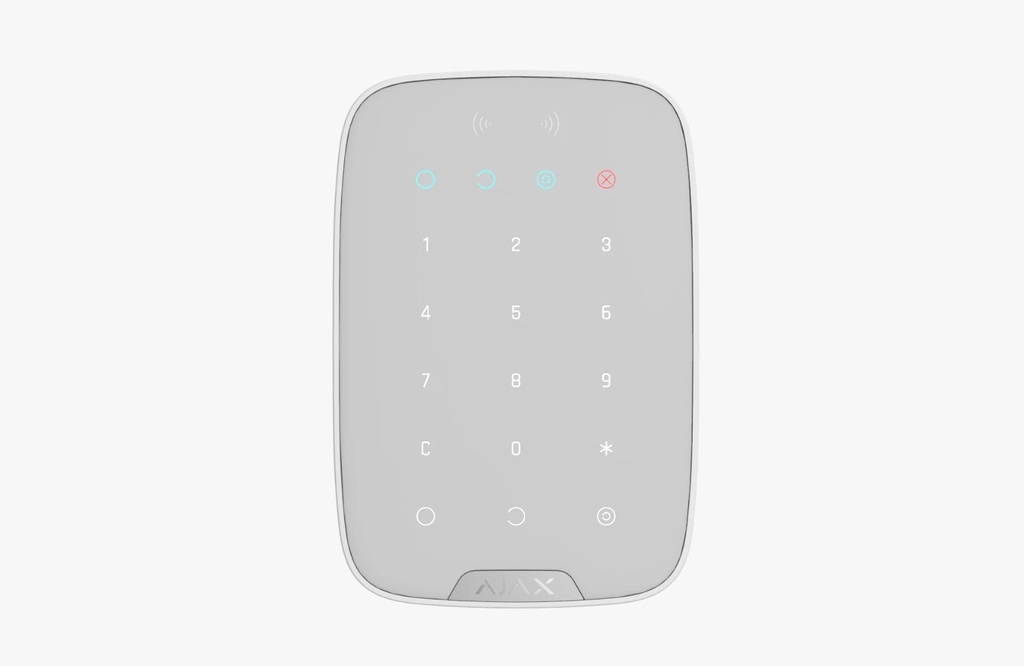 Wireless Smart Keypad for System Control – Secure Code Entry – Up to 4‑Year Battery Life