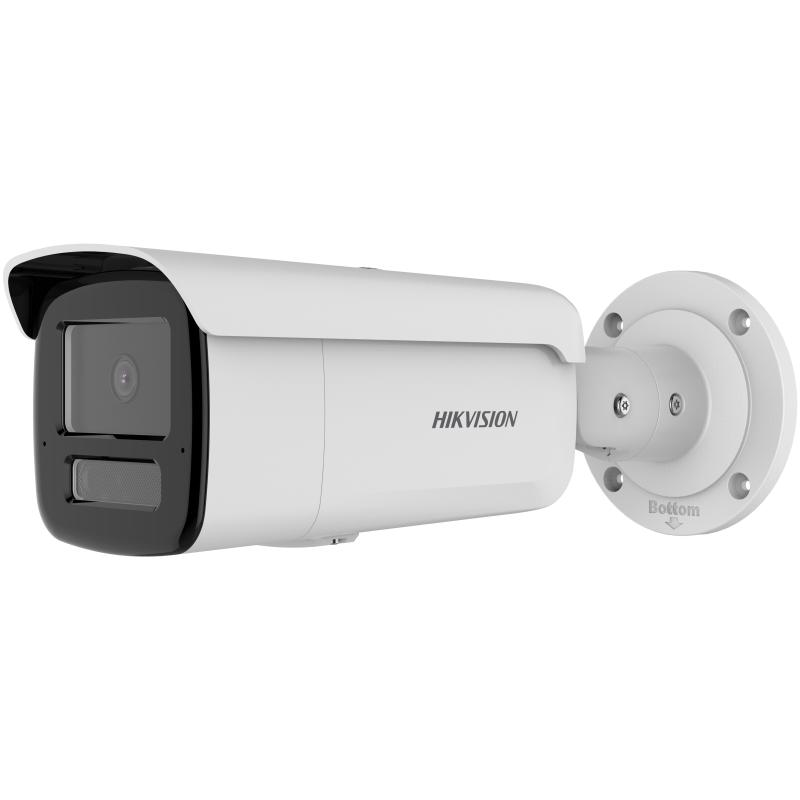 8 MP 4K Outdoor Network Camera with Wide Viewing Angle and Smart Hybrid Light (AcuSense)