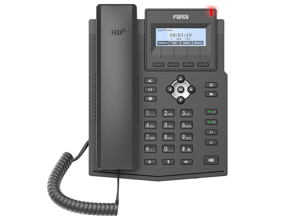 IP Phone – Dual SIP Lines with PoE