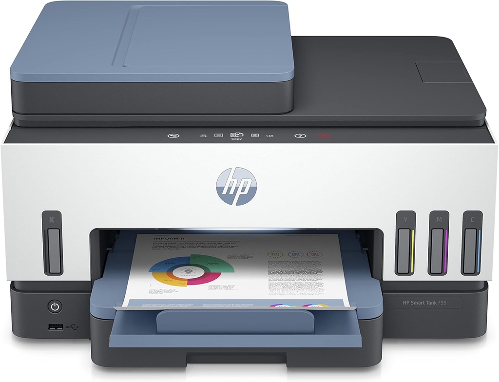 HP Smart Tank 795 – طابعة متعددة الوظائف الكل في واحد