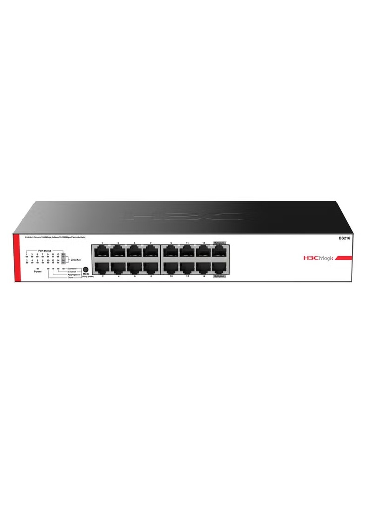 H3C 16‑Port Unmanaged Gigabit Network Switch