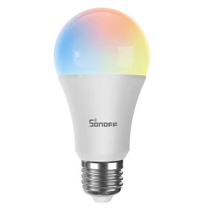 لمبة LED ذكية Wi‑Fi + Bluetooth بألوان RGB ودرجات أبيض ‑ أصفر