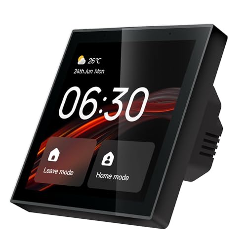 Smart Touch Control Panel with Built-In Zigbee Gateway and Alexa