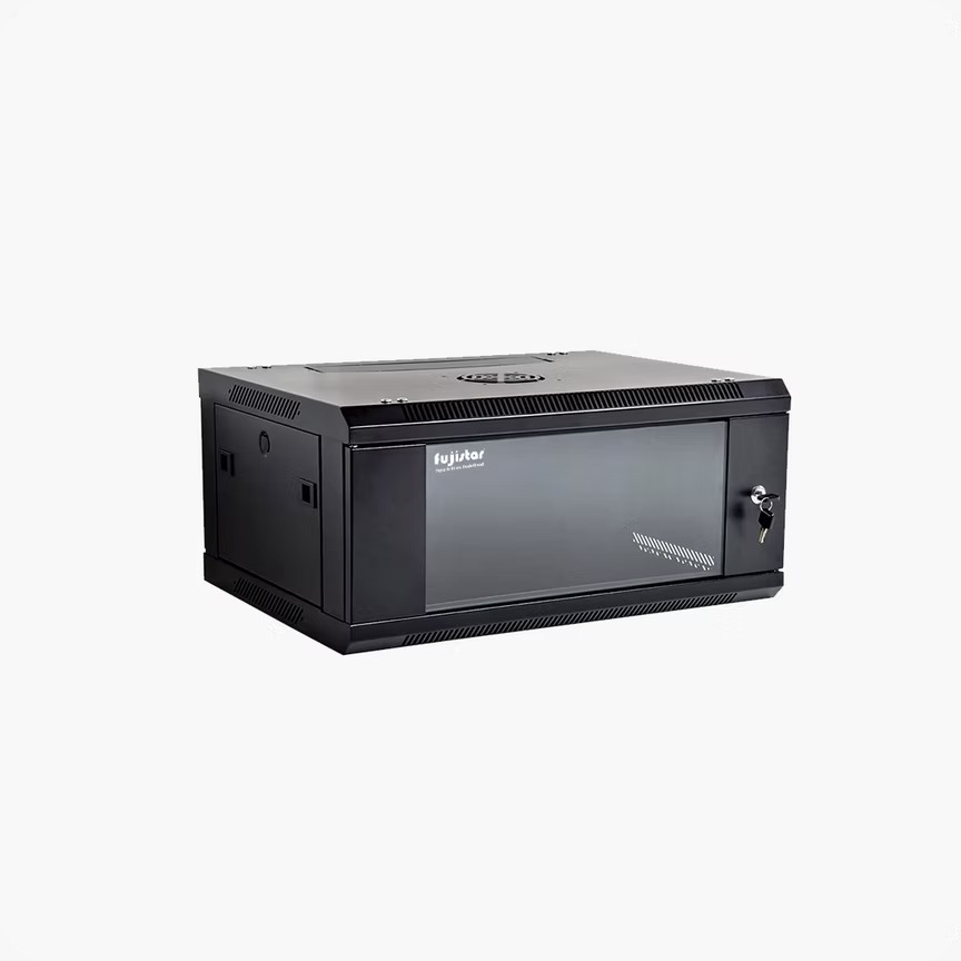 كابينة شبكات Fujistar 6U – تنظيم وحماية أجهزة المراقبة والشبكات