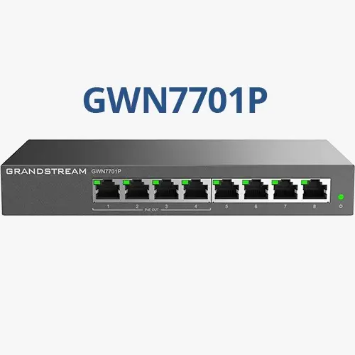 8-Port Gigabit Unmanaged Network Switch with 4 PoE+ Ports