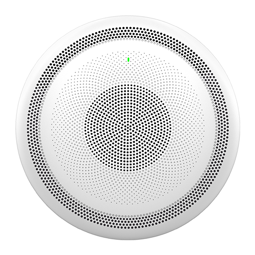 سماعة اتصال صوتي SIP عالي الجودة مع ميكروفونات متعددة، مكبر صوت 15 واط، دعم Wi-Fi وPoE، مصممة للبيئات التجارية لتوفير صوت ثنائي الاتجاه واضح وموثوق من جراند ستريم