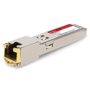 [Mini-GBIC-GT] 1000BASE-TX, SFP Transceiver (100m).

