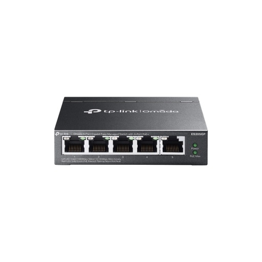 سويتش شبكة ذكي من تي بي لينك ذو 5 منافذ PoE+‎