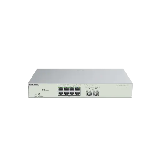 سويتش ريجي ريي 8 منافذ مالتي جيجابت إدارة L3 مع PoE